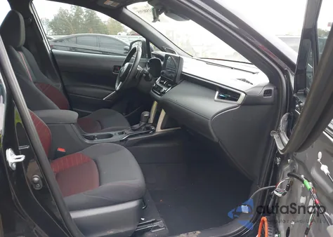 2024 Toyota Corolla Cross Hybrid Nightshade Edition from USA, damaged, VIN 7MUFBABG2RV056560